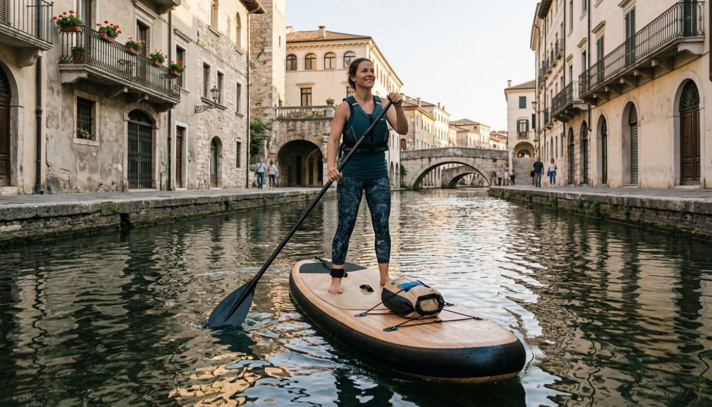 Paddleboarding urbano: esplorare le città dall’acqua con occhi diversi