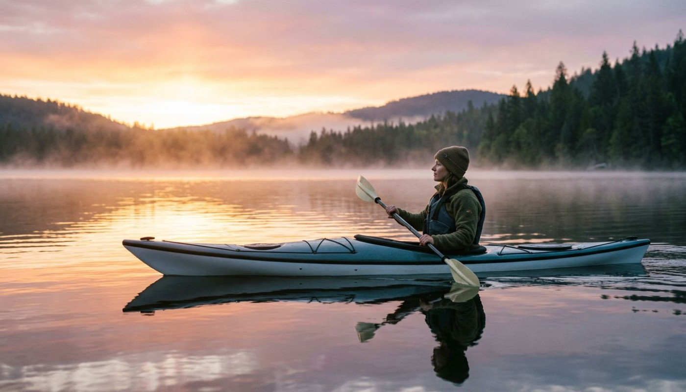 Perché il silenzio dell’alba in kayak rivaleggia con la meditazione